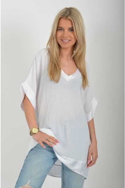 Bílá halenka ES6672