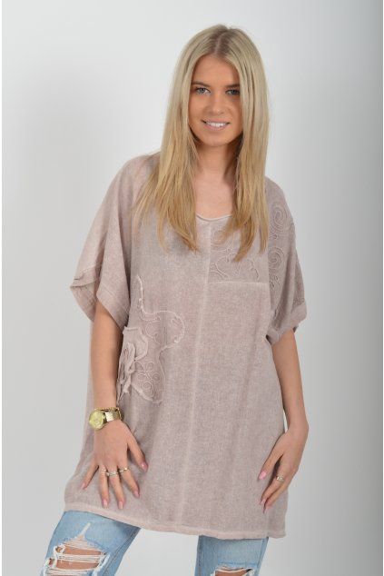 Starorůžová halenka ES6741