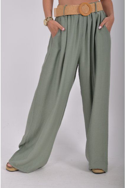 Khaki kalhoty ES6865