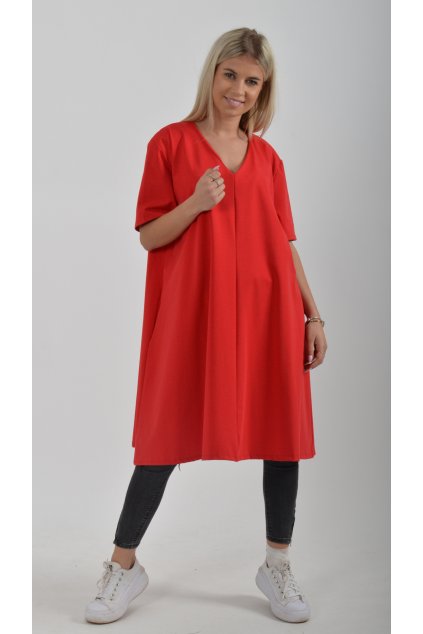 Červené šaty ES2004