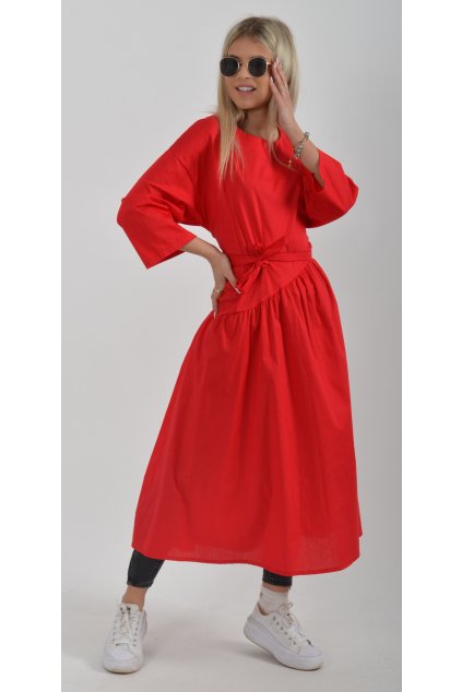 Červené šaty ES2011