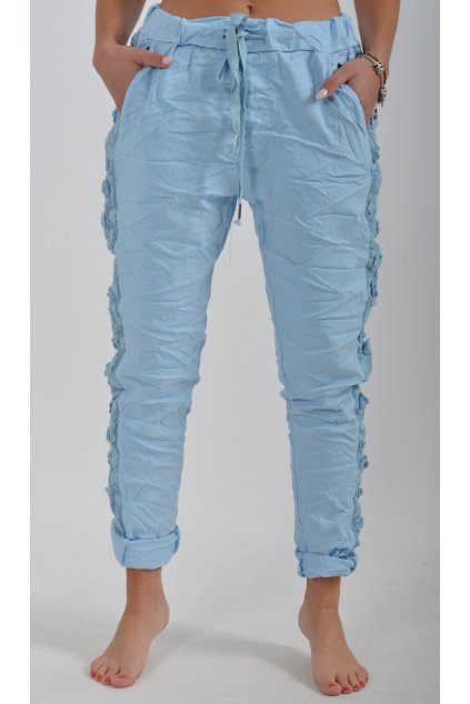 Bledě modré kalhoty ES2070