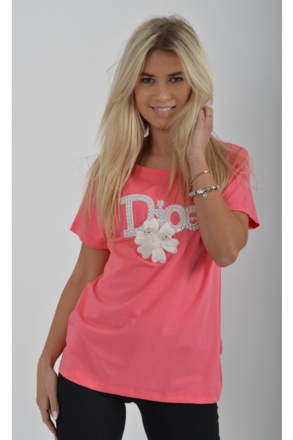 Růžové tričko ES2104