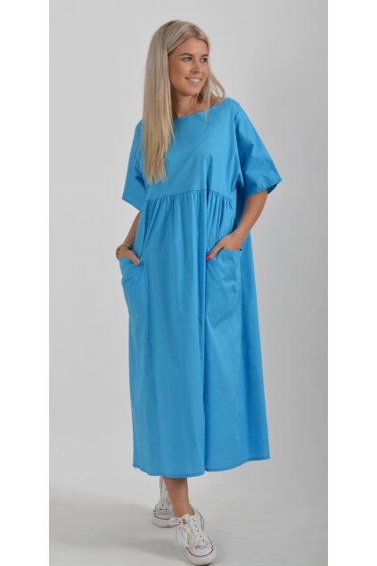 Modré šaty ES2252