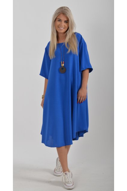 Modré šaty ES2253