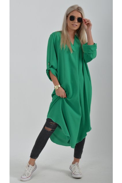 Zelené šaty ES2283