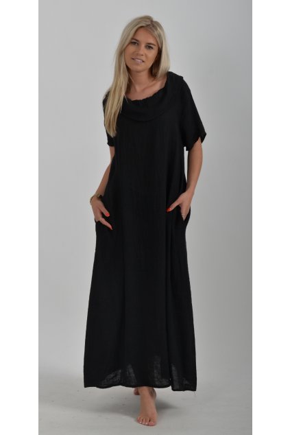 Černé šaty ES2324