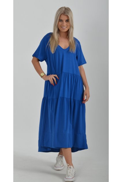 Modré šaty ES2331