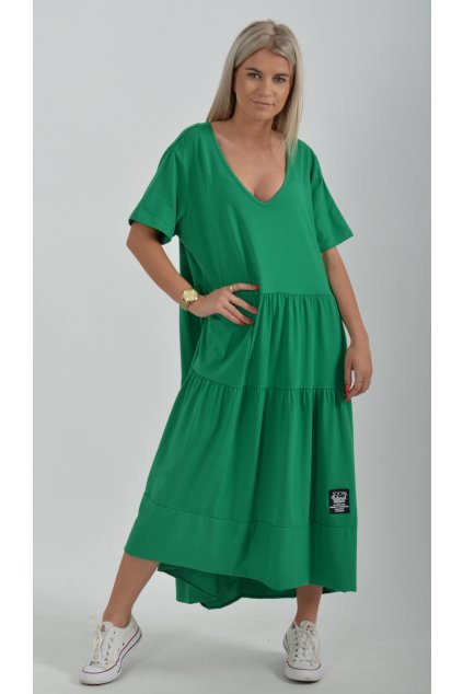 Zelené šaty ES2335
