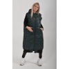 Černá dlouhá vesta ES3674