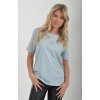 Světle modré tričko ES3843