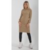 Hnědé bavlněné šaty ES3918