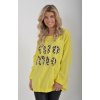Žlutá tenká mikina ES4035