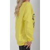 Žlutá tenká mikina ES4035