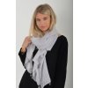 Vzorovaný šedý šátek ES4084