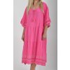 Růžové šaty ES4123