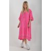 Růžové šaty ES4123