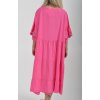 Růžové šaty ES4123