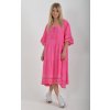 Růžové šaty ES4123