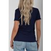 Tmavě modré basic tričko ES4432