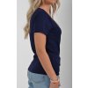Tmavě modré basic tričko ES4432
