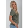 Khaki basic tričko ES4433