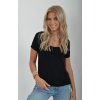 Černé basic tričko ES4435