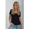 Černé basic tričko ES4435