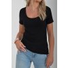 Černé basic tričko ES4435