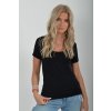 Černé basic tričko ES4435
