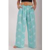 Tyrkysové kalhoty ES4460