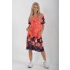 Lososové šaty ES4635
