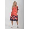 Lososové šaty ES4635