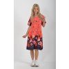 Lososové šaty ES4635