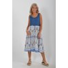 Modré šaty ES4908