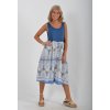 Modré šaty ES4908