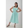 Tyrkysové šaty ES4939