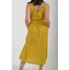 Hořčicové šaty ES4940