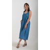 Petrolejové šaty ES4941