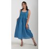 Petrolejové šaty ES4941