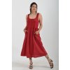 Bordó šaty ES4943