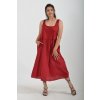 Bordó šaty ES4943