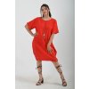 Červené šaty ES4972