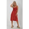 Vínové šaty ES5001