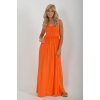 Oranžové šaty ES5049