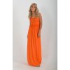 Oranžové šaty ES5049