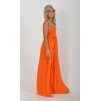 Oranžové šaty ES5049
