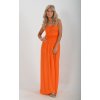 Oranžové šaty ES5049