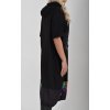 Černé bavlněné šaty ES5059