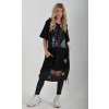 Černé bavlněné šaty ES5059